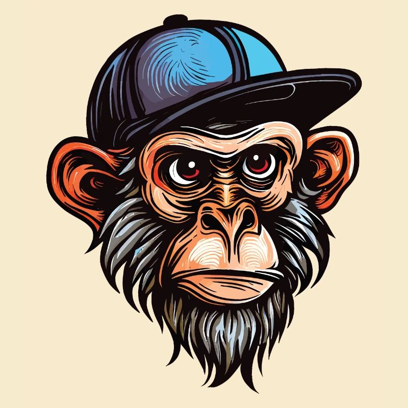 Lustiger Affe