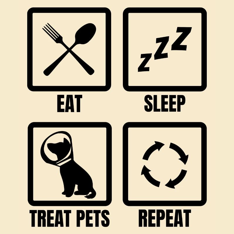 Tierarzt Routine