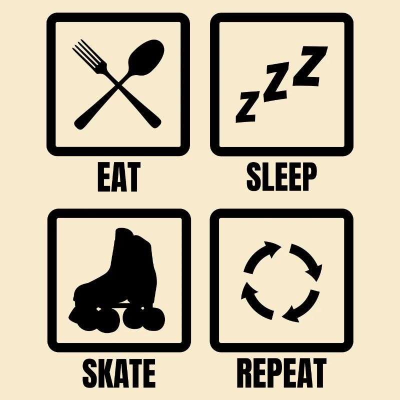 Roller Skater Daily Routine