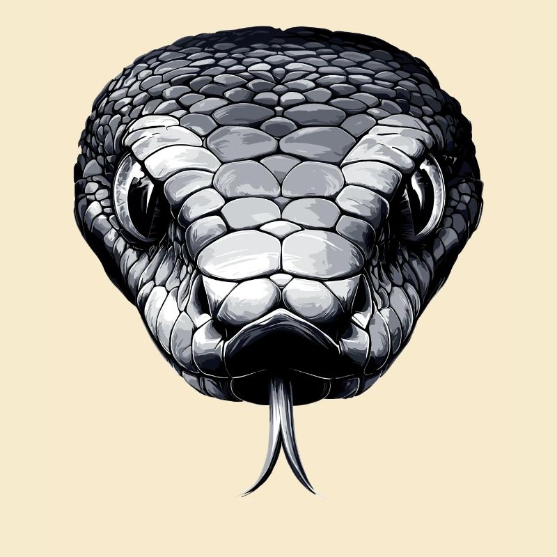 Serpent Python Cobra Mamba Serpent à sonnettes Serpent