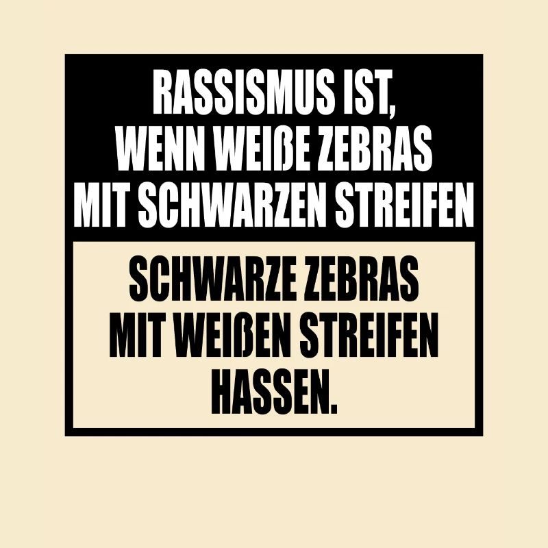 Le racisme expliqué simplement avec des rayures zébrées
