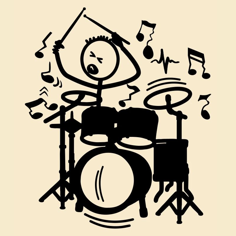 Wild Drummer Transparent