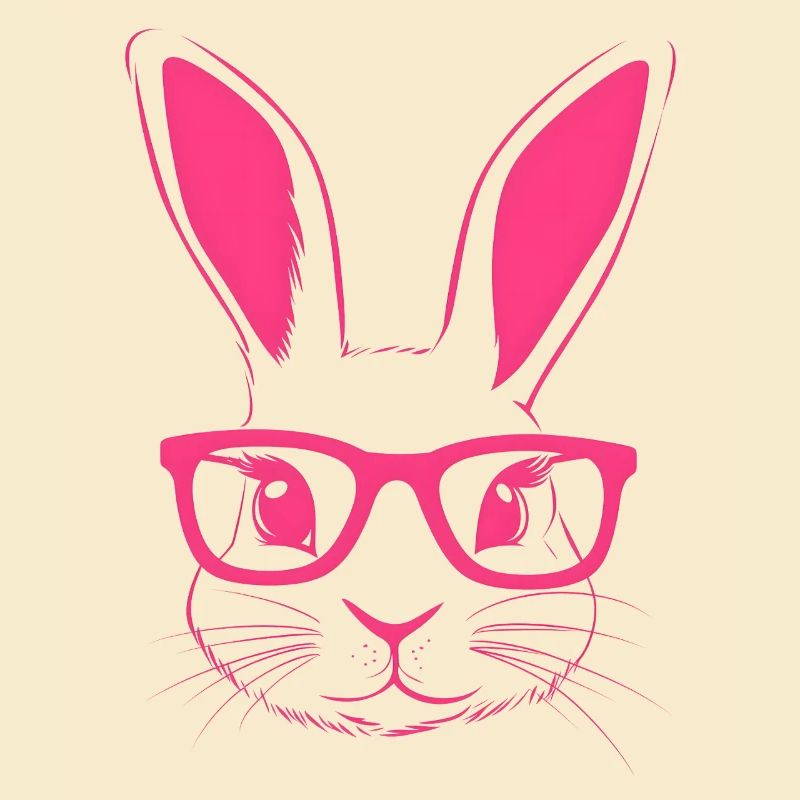 Rabbit Glasses Bunny Bunny Ears Bunny Gift