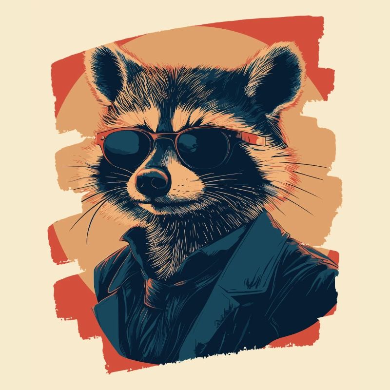 Waschbär
