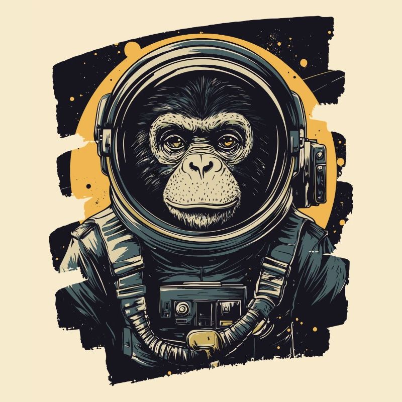 Monkey Astronaut