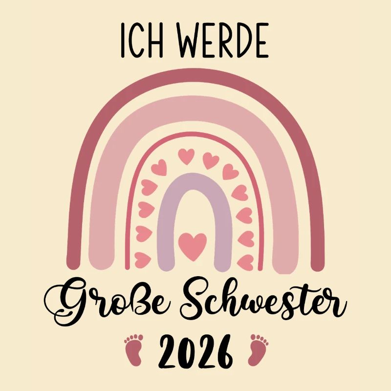 Ich Werde Große Schwester 2026 Regenbogen