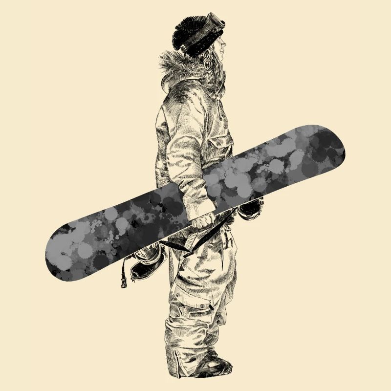 Freerider Snowboarder