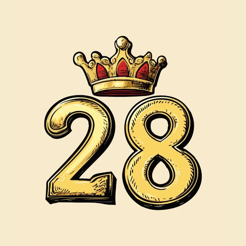 28 Number Krone