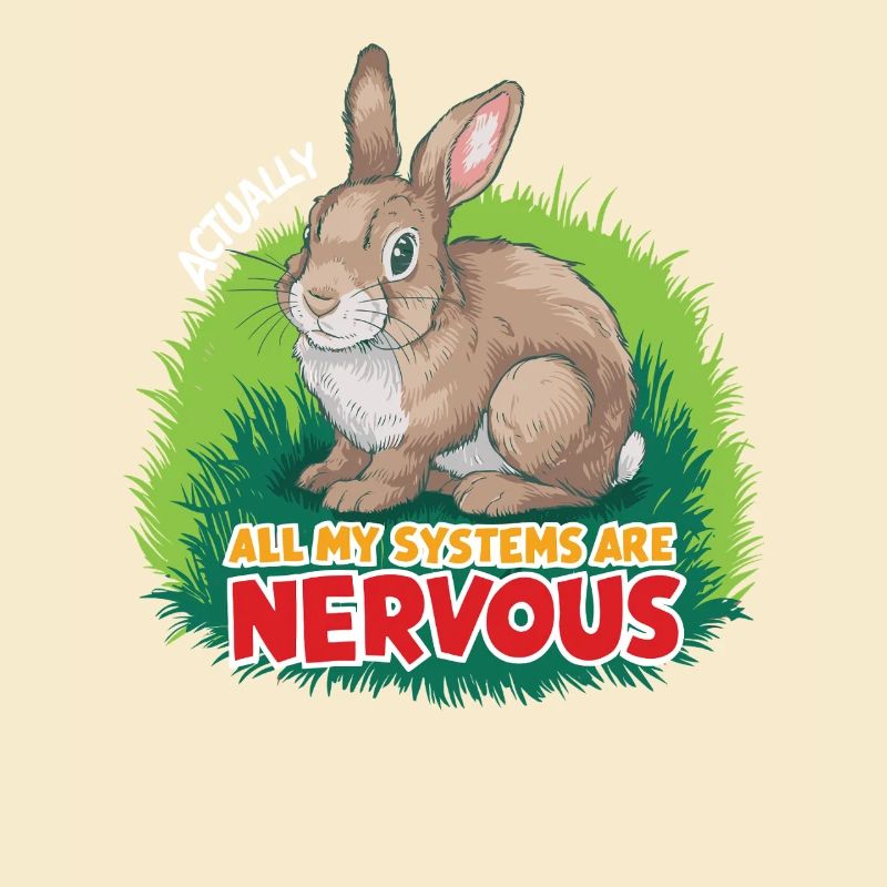 Lapin nerveux: blague système