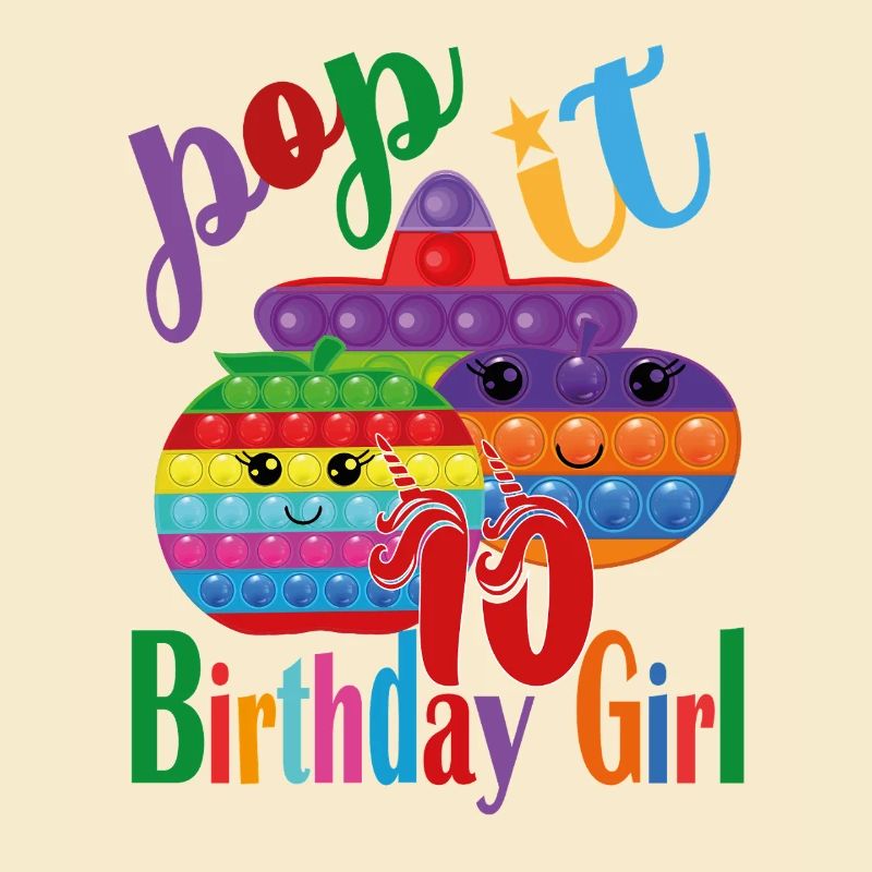 pop-it Geburtstagskind 10