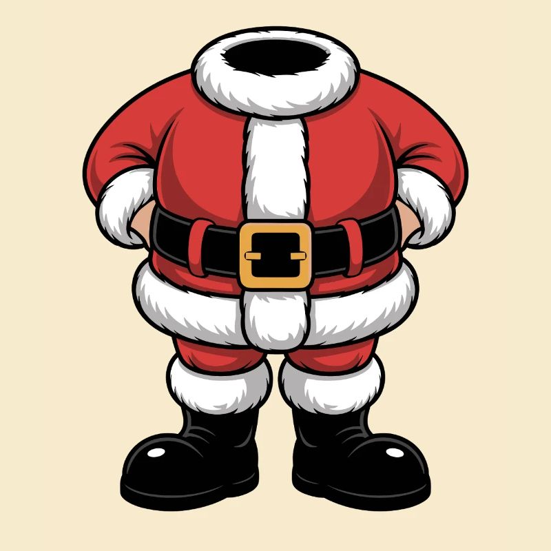Conception du bloc de torse du Père Noël
