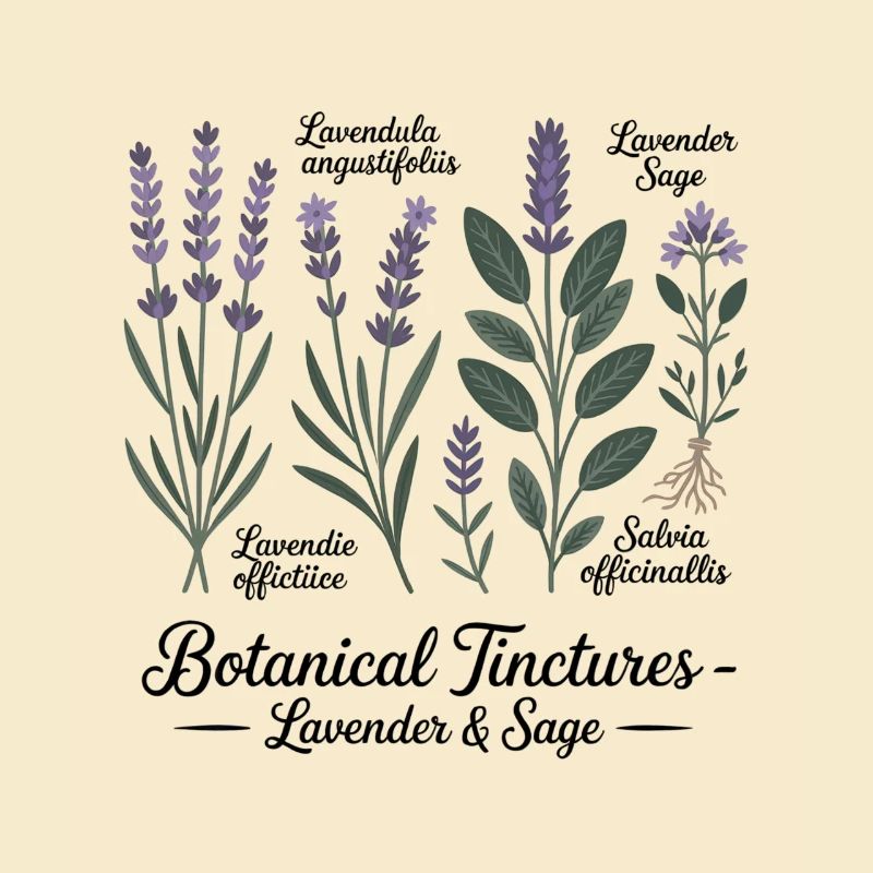 Botanical Tinctures – Lavendel & Salbei