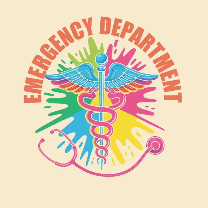 Buntes Notfall Emblem