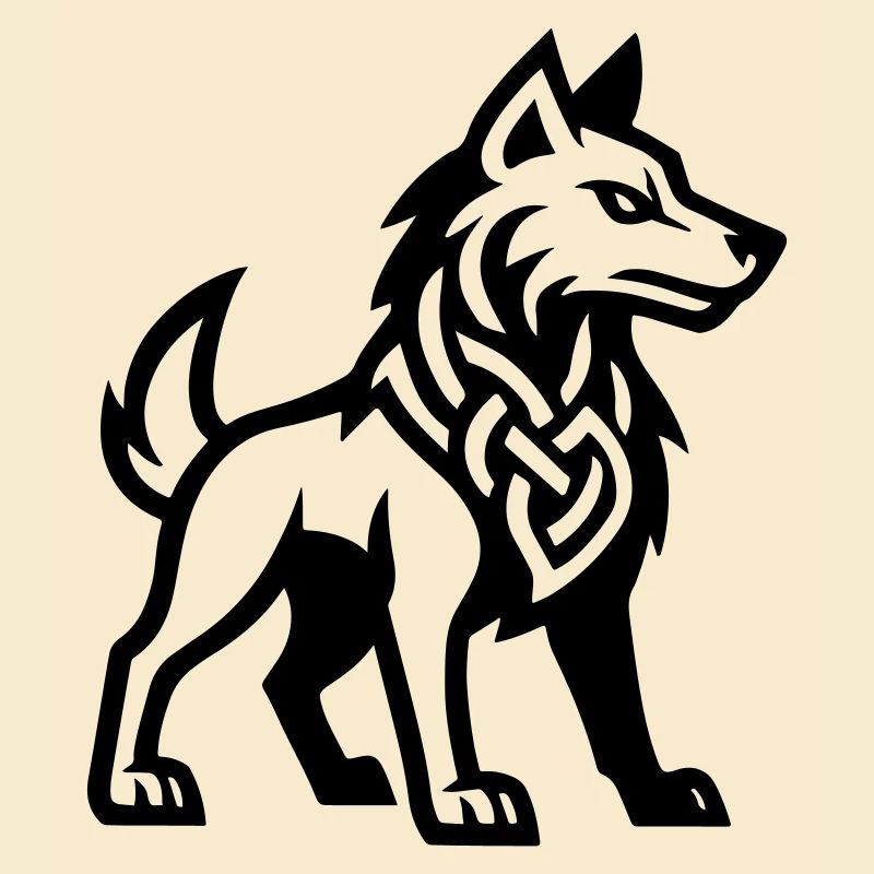Wolf Wikinger