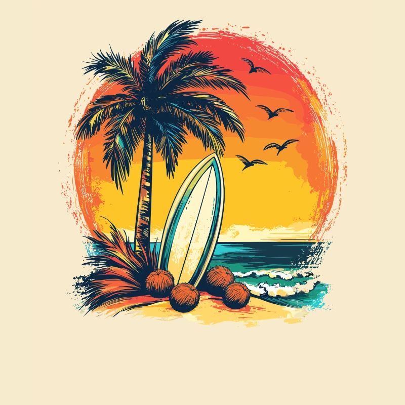 Sunset Palm Beach Surf