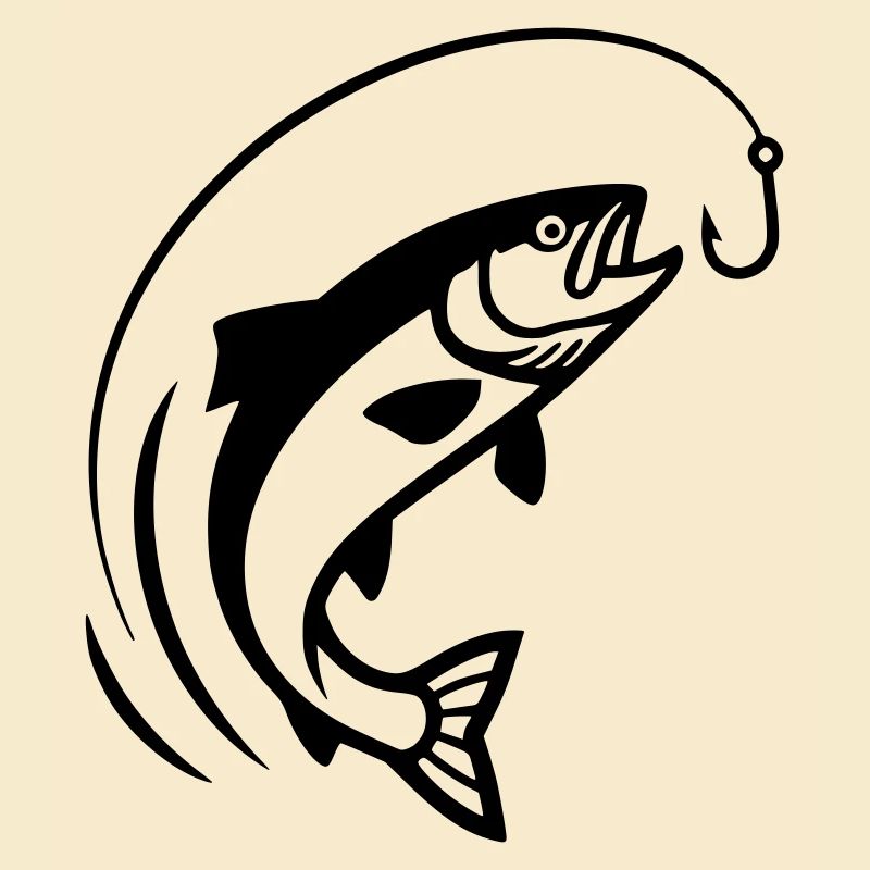 Jumping Fish Hook Bite Action