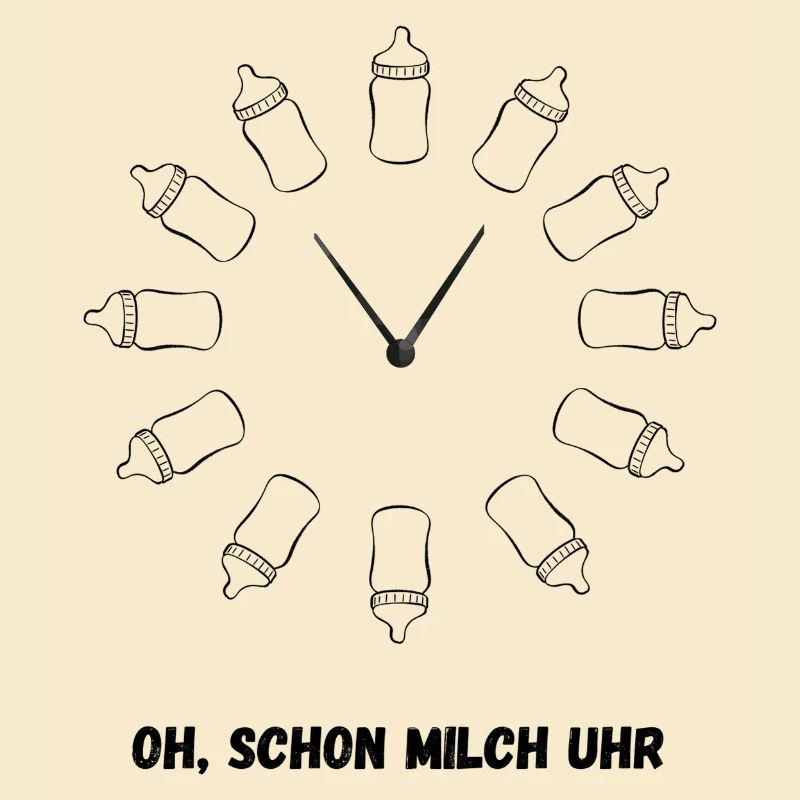 Montre fabriquée à partir de biberons