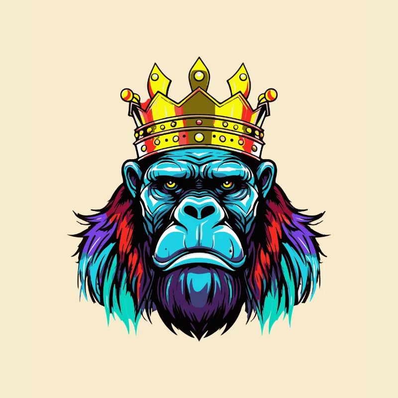 Gorilla Neon Krone