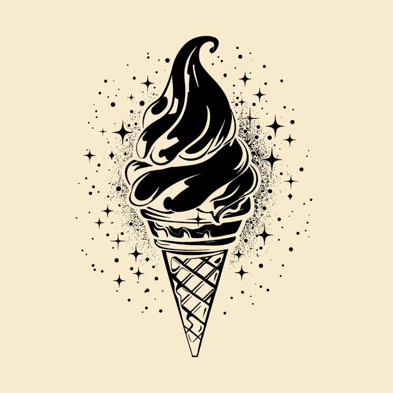 Graphismes de glace souple