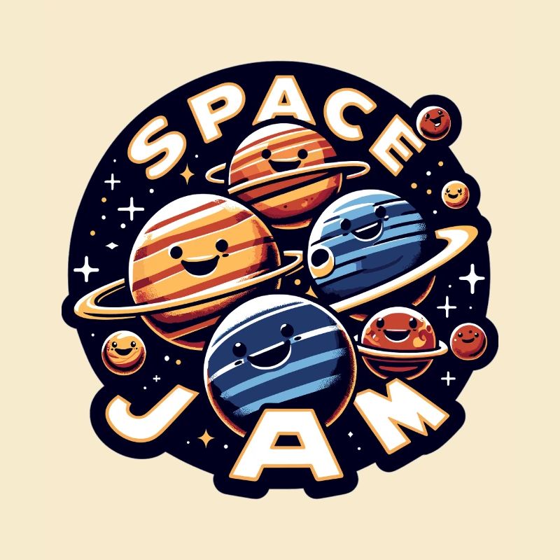 Planètes rieuses dans l’espace