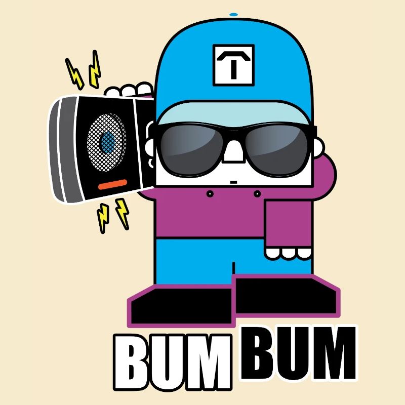 BoomBox Buddy Retro Tee