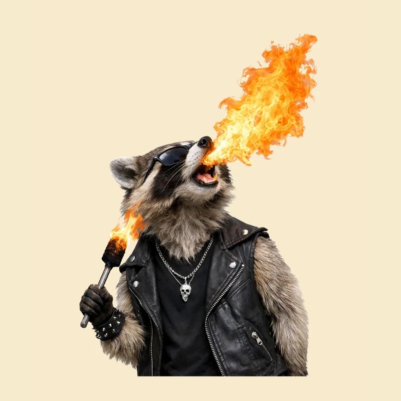 Fire Raider en cuir