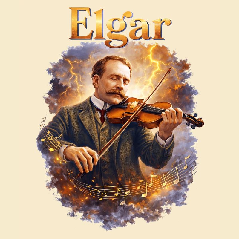 Elgar Violin dans la tempête