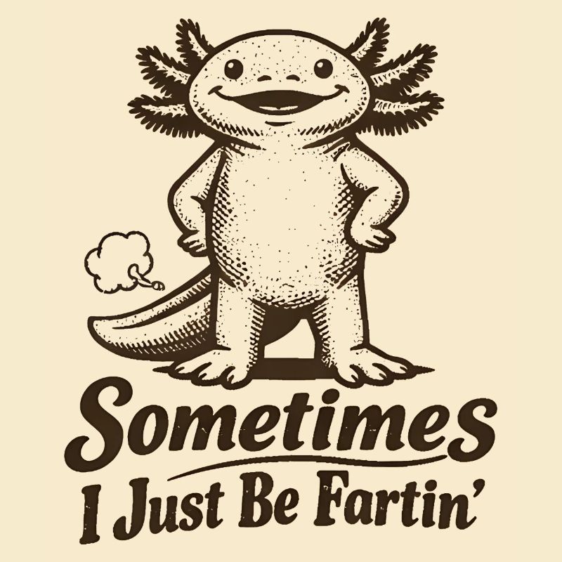 Parfois, je pète simplement.