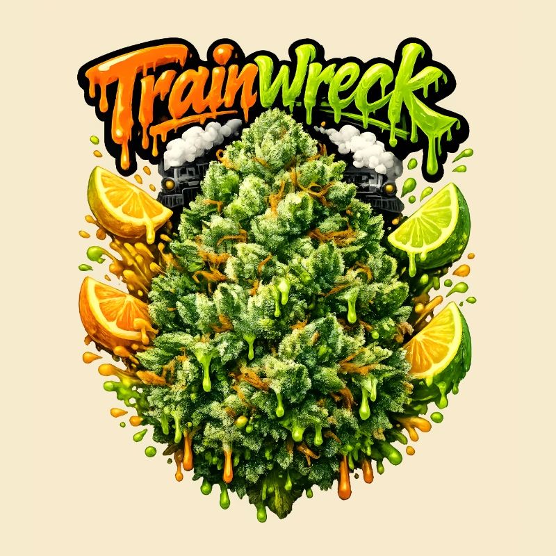 Gravure de graffiti sur un accident de train