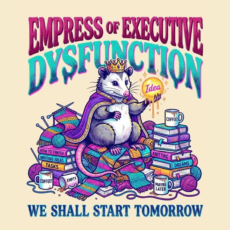 ADHD Executive Dysfunction Opossum