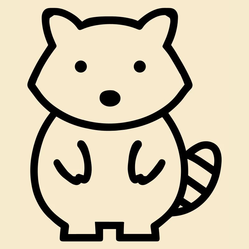 Waschbär