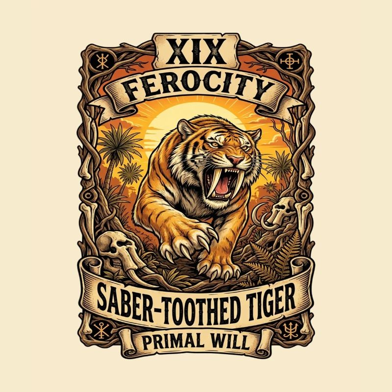 XIX Ferocity: Säbelzahntiger
