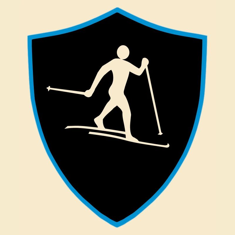 Langlauf Schild