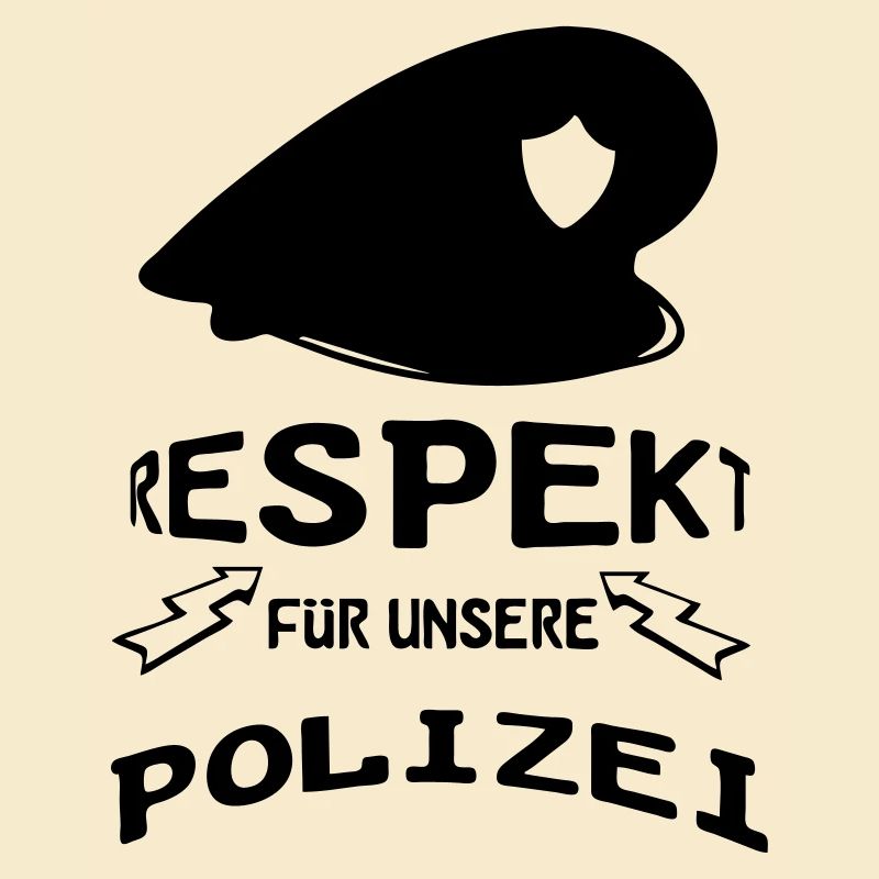 Polizei Respekt Geschenk