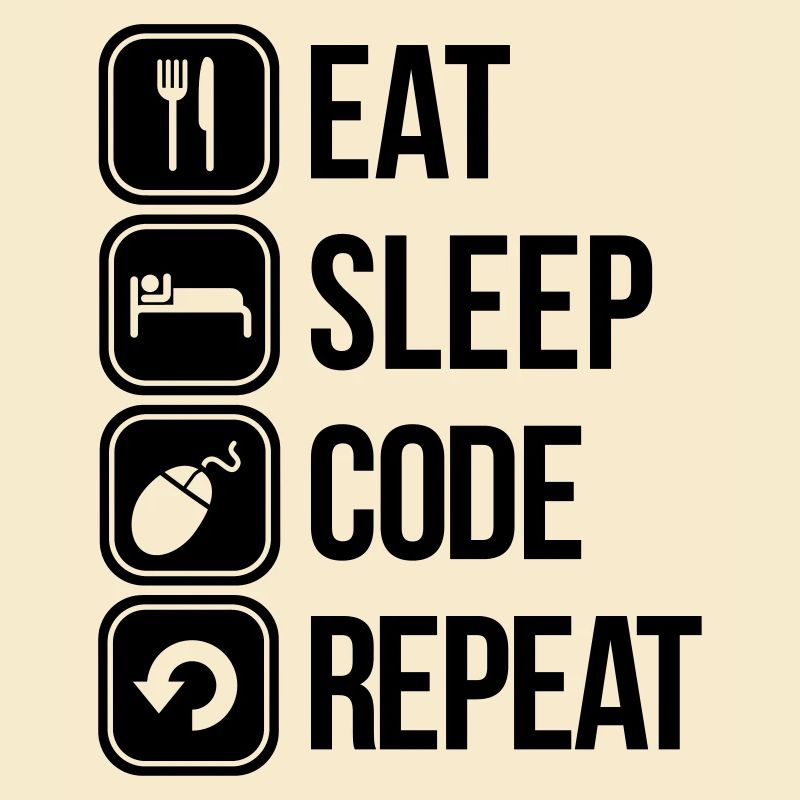 eat sleep code