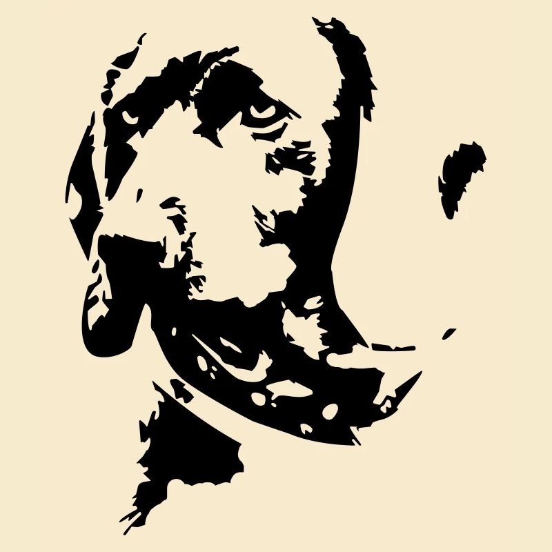 Bavarian mountain sweat dog Head