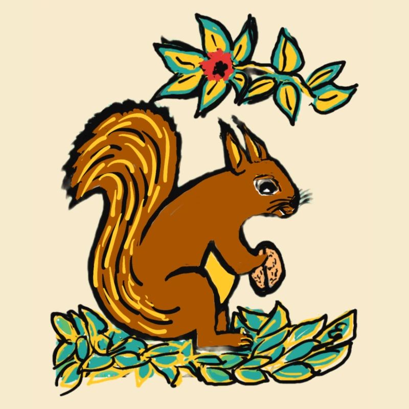 EG Eichhörnchen I Tier I Urlaub I Geschenk