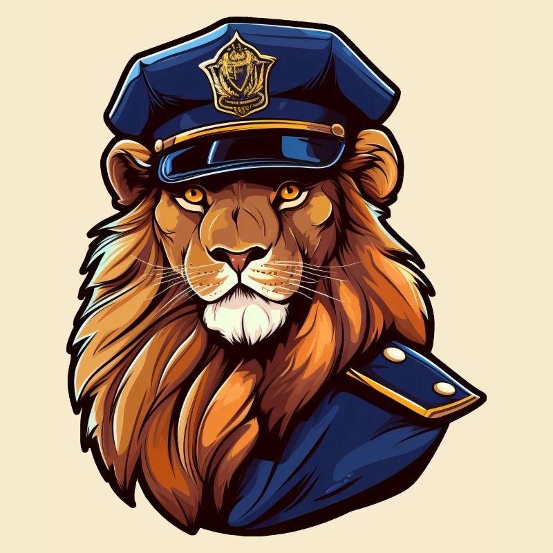 Polizei Löwin