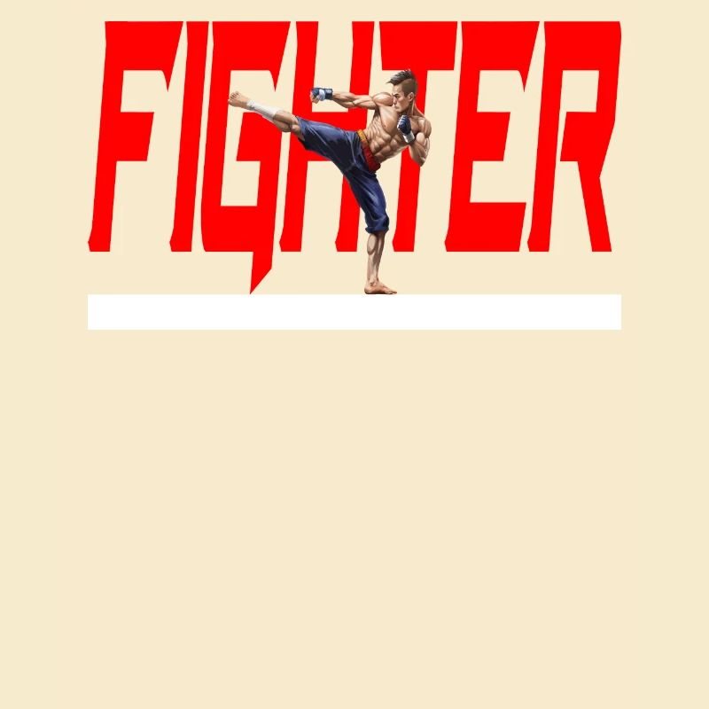 Cool Fighter Design - MMA Fighter