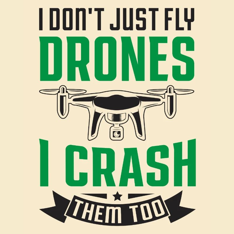 Je ne me contente pas de piloter des drones, je les écrase aussi