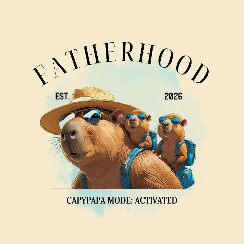 Paternité EST. 2026 – Mode Capypapa activé