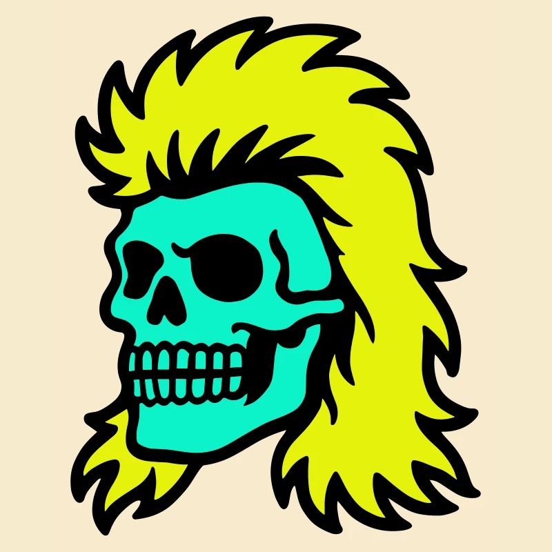 Vokuhila Skull