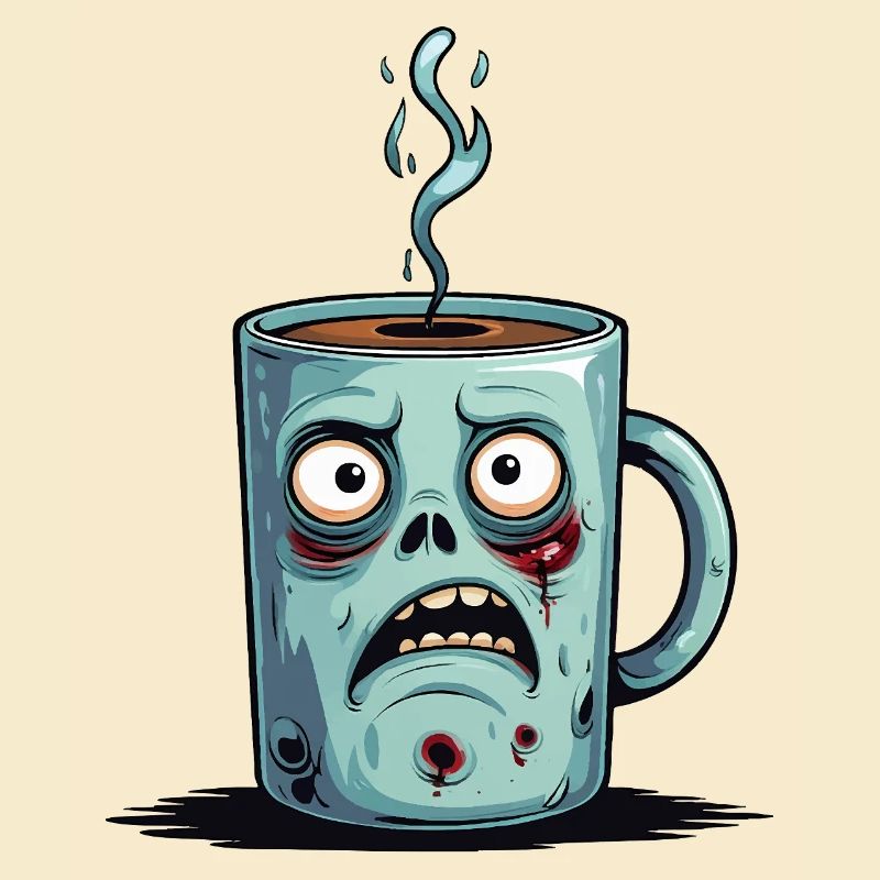 Zombie-Kaffeetasse
