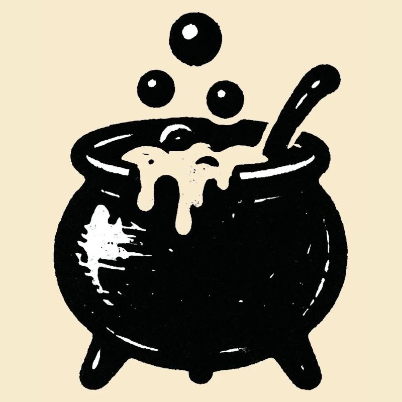 Witch's Cauldron Bubble Magic