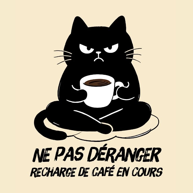 Black Cat Kaffeenachfüllung läuft