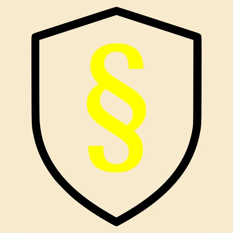 Paragraph Schild Gesetz