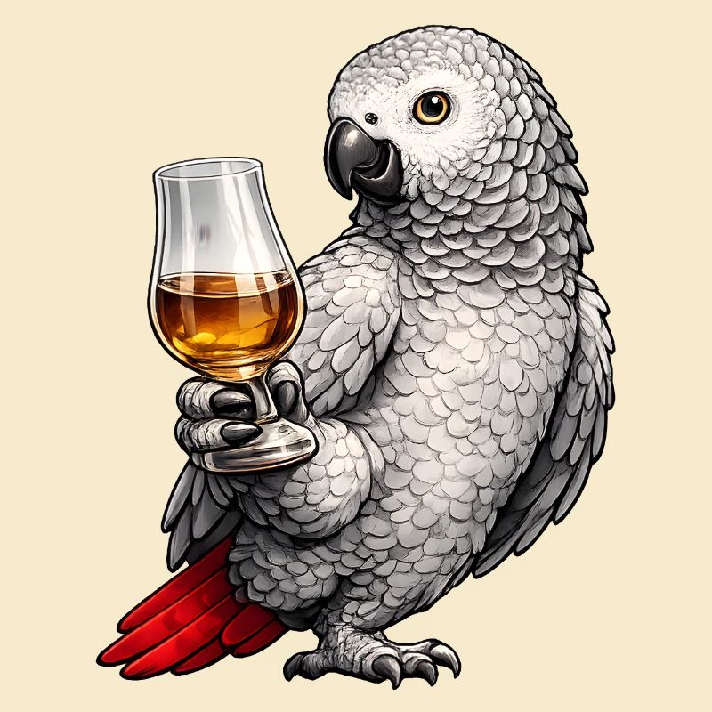 Graupapagei Whisky