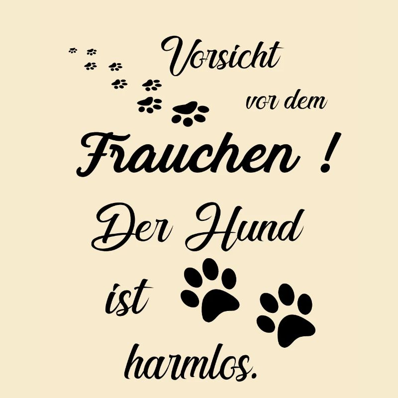 Lustiger Hundespruch