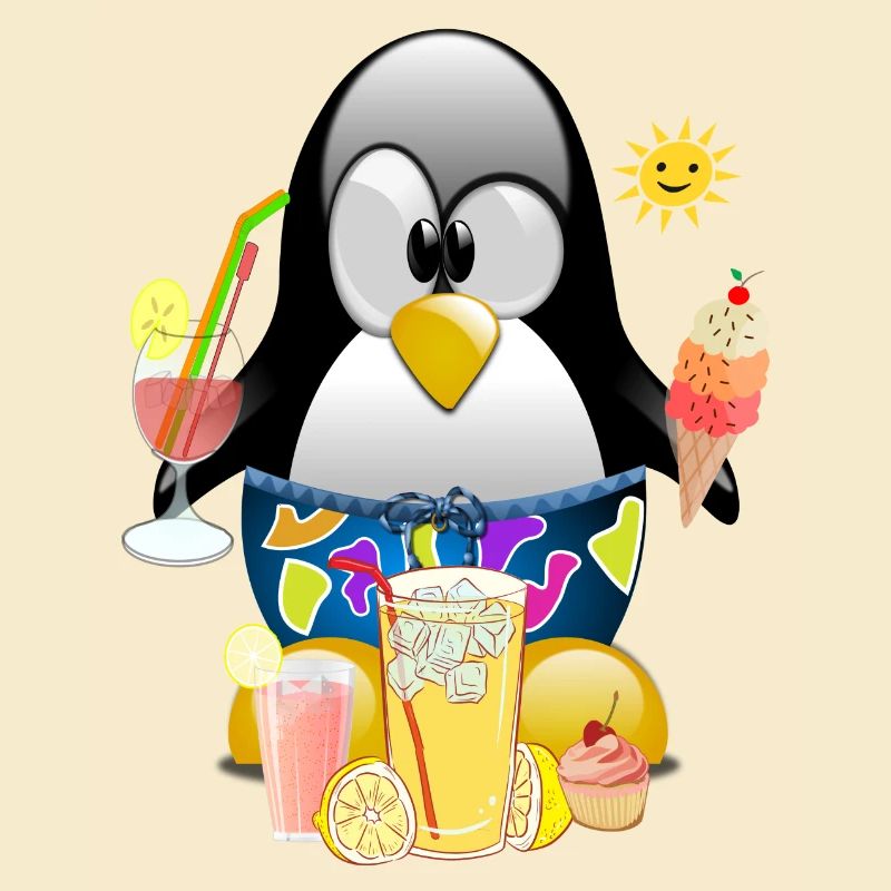 Pinguin, Eiscreme