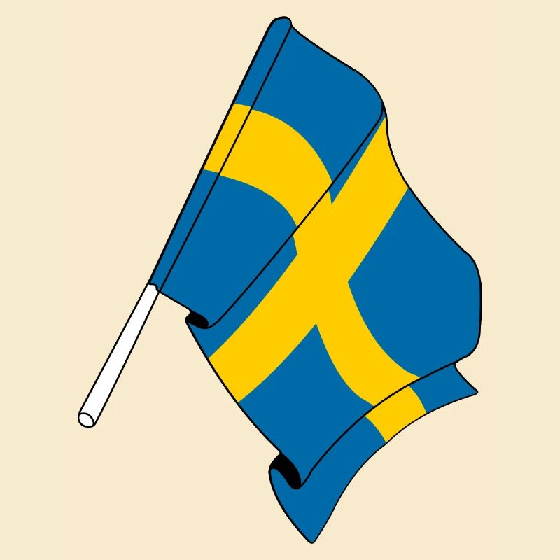 Flagge: Schweden